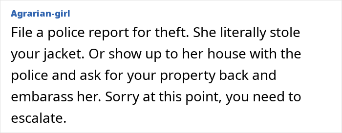 Coworker “Forgets” To Bring Woman’s Jacket For Weeks, Learns She Picked The Wrong Person To Mess With Coworker “Forgets” To Bring Woman’s Jacket For Weeks, Learns She Picked The Wrong Person To Mess With